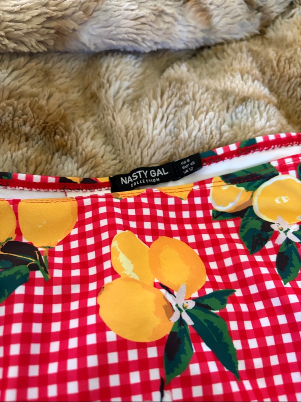 Nasty Gal Gingham Bikini Set - Picture 9 of 10